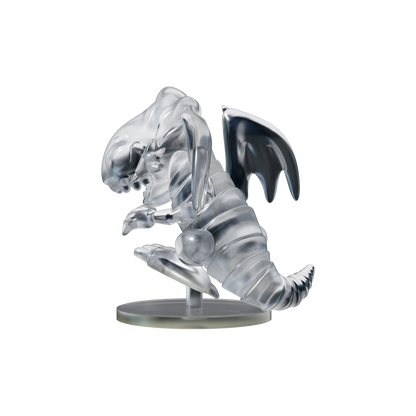 BLUE EYES CLEAR DRAGON FIGURE