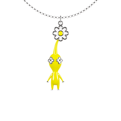 Pikmin Enamel Pendant - Yellow