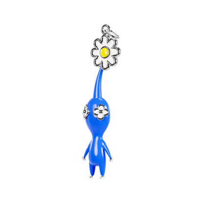 Pikmin Enamel Pendant - Blue