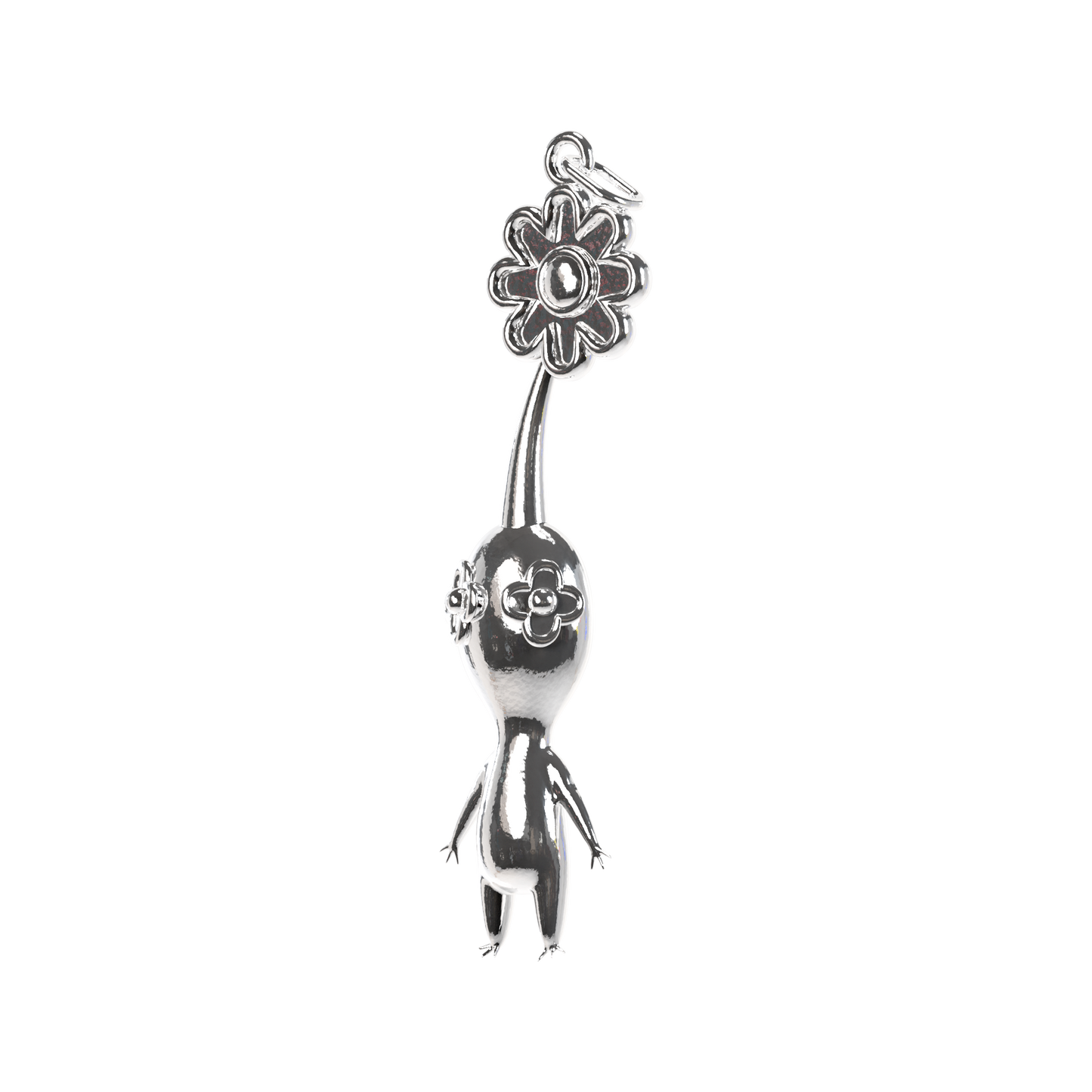 Pikmin Pendant - Silver