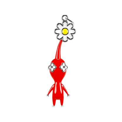 Pikmin Enamel Pendant - Red