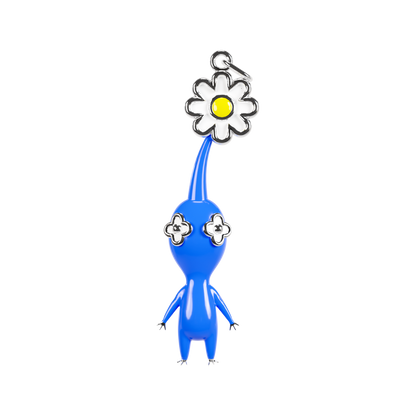 Pikmin Enamel Pendant - Blue