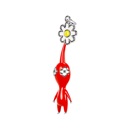 Pikmin Enamel Pendant - Red