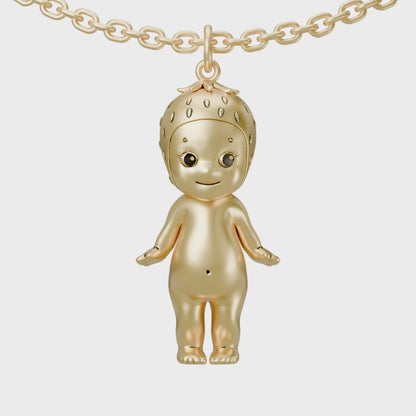 Strawberry angel pendant *Gold*